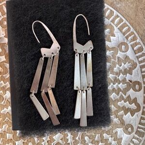 Kendra Scott Modern Artisan Multi-Bar Dangle Earrings | Boho Minimal